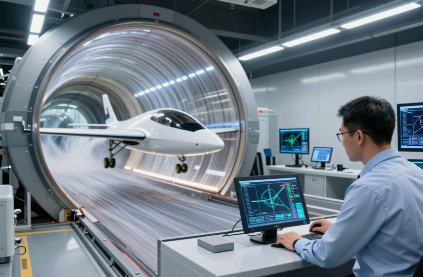 Ile trwa lot w tunelu aerodynamicznym