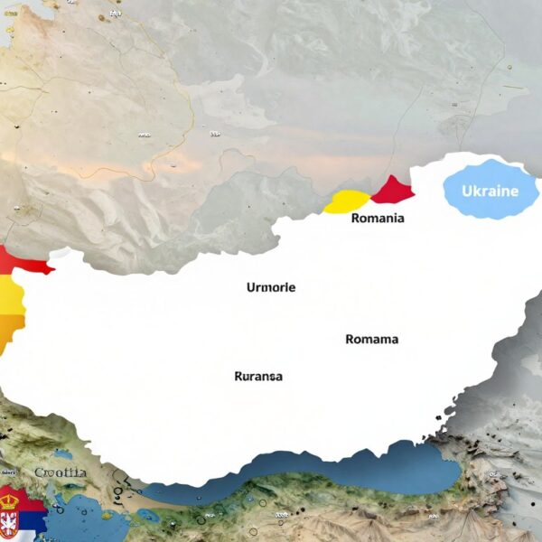 Z kim graniczą Węgry – kraje graniczne i mapa