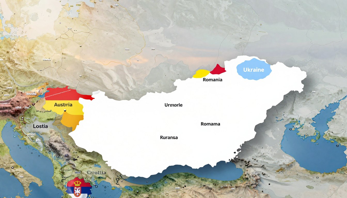 Z kim graniczą Węgry