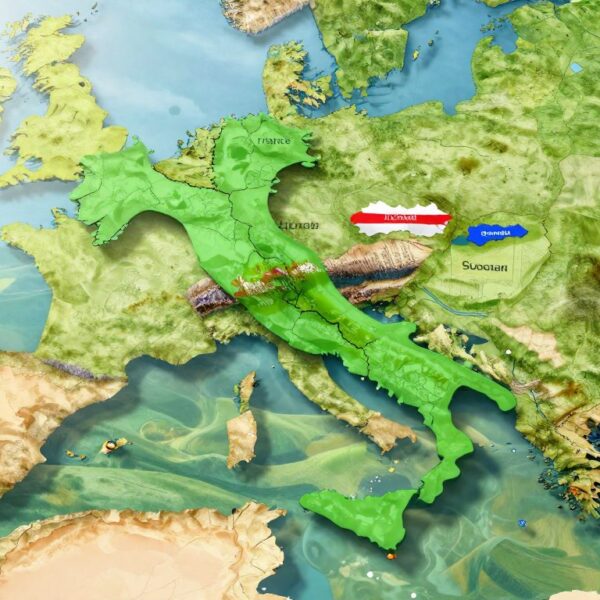 Z kim graniczą Włochy