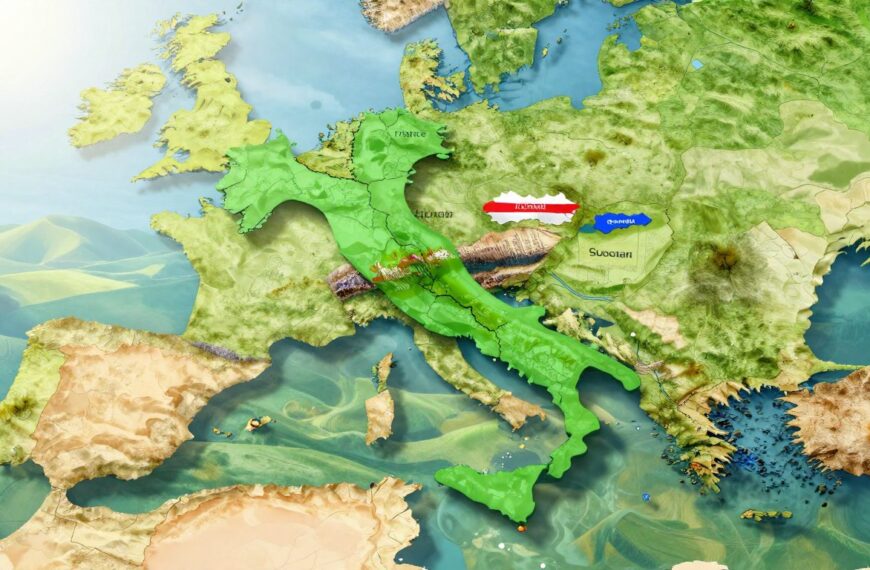 Z kim graniczą Włochy – sąsiedzi i mapa granic