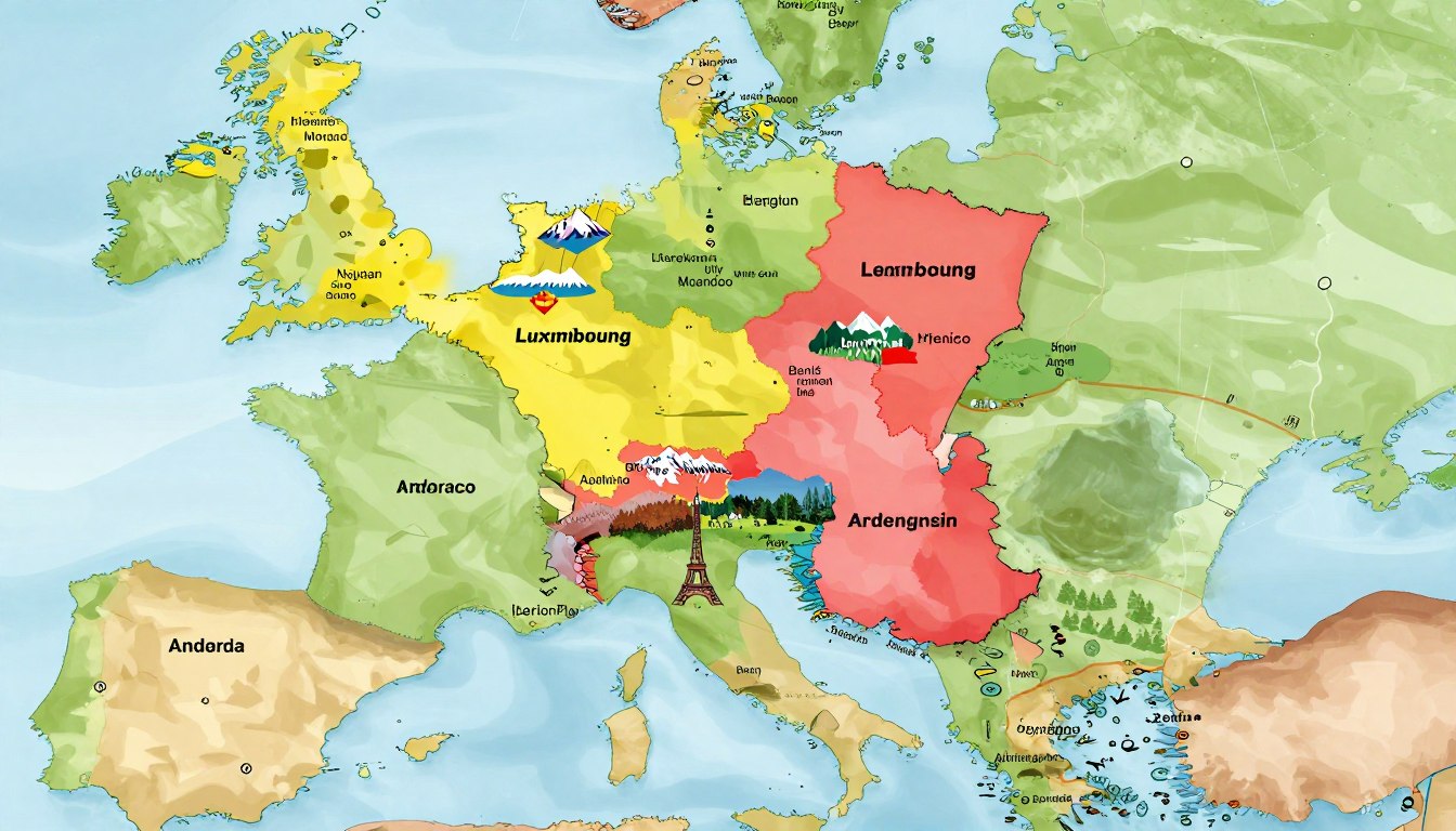 Z kim graniczy Francja