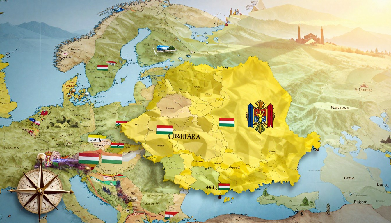 Z kim graniczy Rumunia